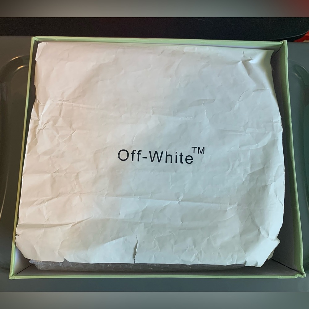 OFF-WHITE OFF COURT 3.0 Sneakers - Size 7 US / 40 EU - Grey Fuchsia Purple Shoes - Picture 11 of 15